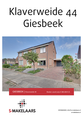 Brochure preview - Klaverweide 44, 6987 DB GIESBEEK (1)