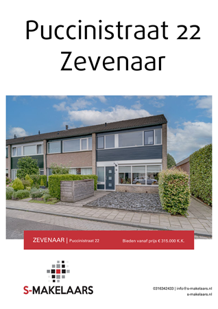 Brochure preview - Puccinistraat 22, 6904 EZ ZEVENAAR (1)