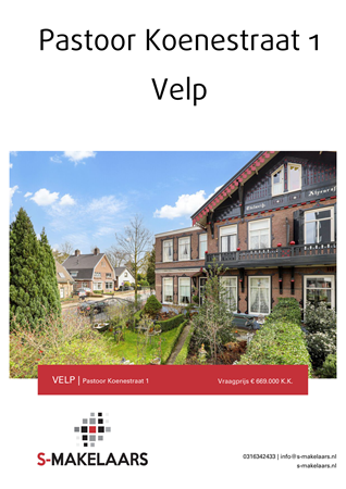 Brochure preview - Brochure Pastoor Koenestraat 1 Velp.pdf