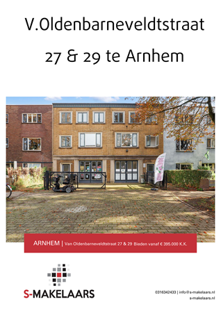 Brochure preview - Van Oldenbarneveldtstraat 27, 6828 ZM ARNHEM (1)