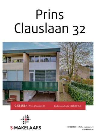 Brochure preview - Prins Clauslaan 32, 6987 BX GIESBEEK (1)