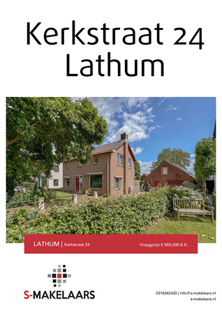 Brochure preview - Brochure Kerkstraat 24 Lathum.pdf