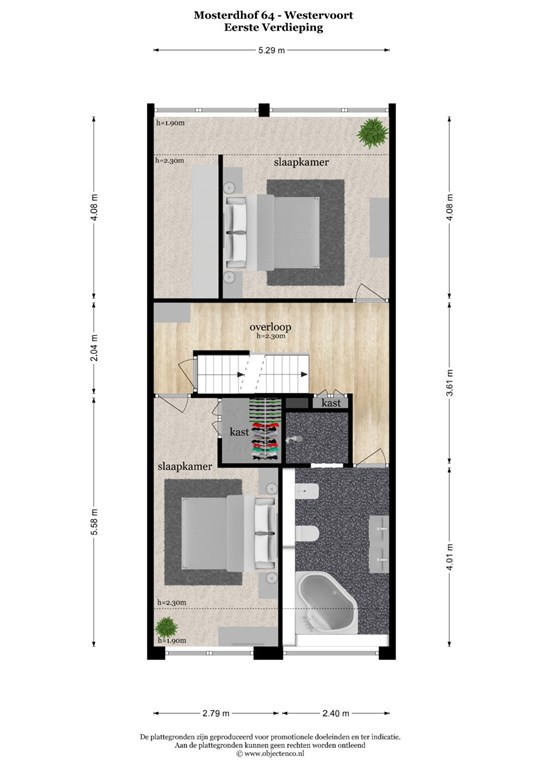 mediumsize floorplan