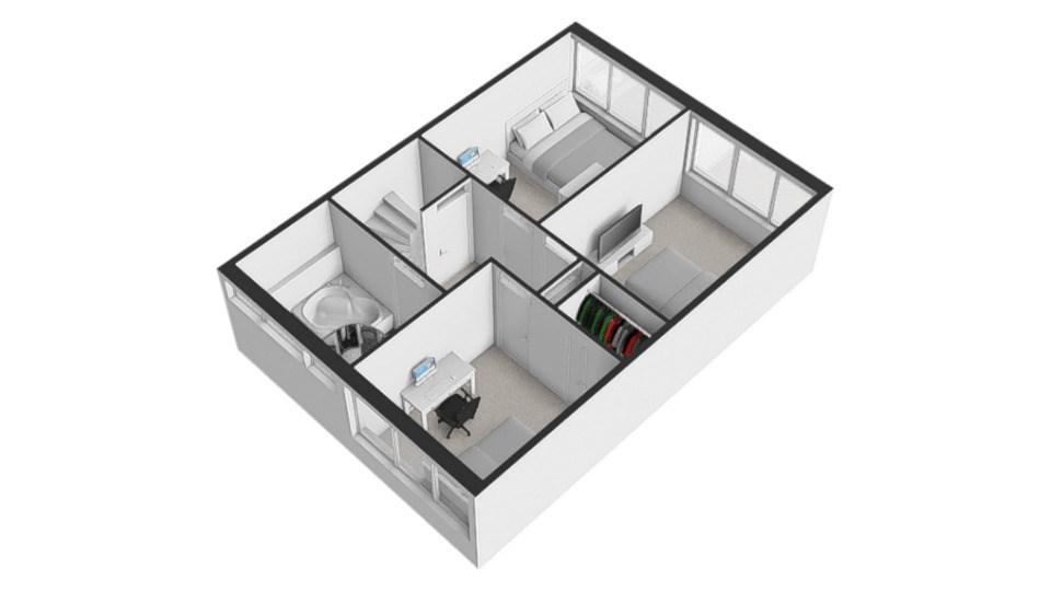 mediumsize floorplan