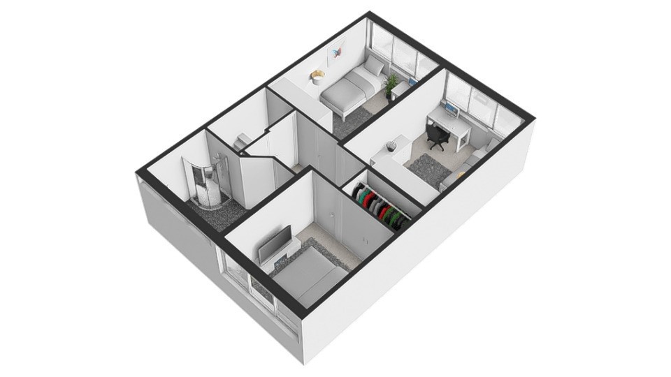 mediumsize floorplan