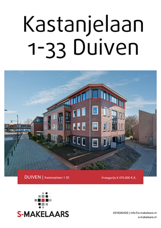 Brochure preview - Kastanjelaan 1-33, 6921 ER DUIVEN (1)