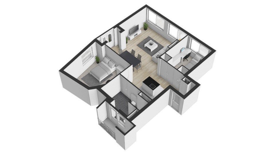 mediumsize floorplan