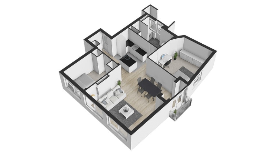 mediumsize floorplan