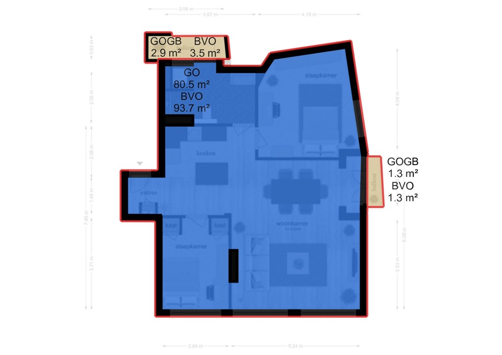 mediumsize floorplan