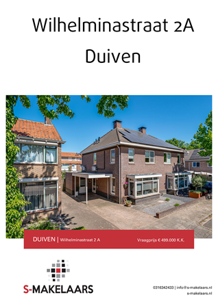 Brochure preview - Brochure Wilhelminastraat 2A Duiven.pdf