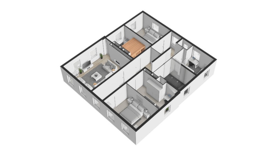 mediumsize floorplan
