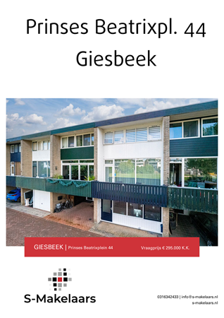 Brochure preview - Prinses Beatrixplein 44, 6987 BW GIESBEEK (1)
