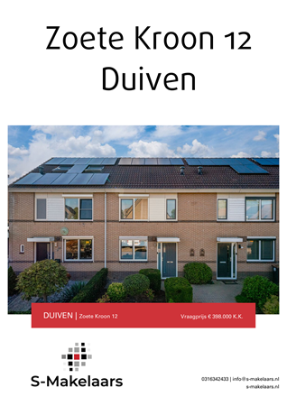 Brochure preview - Zoete Kroon 12, 6922 AX DUIVEN (1)