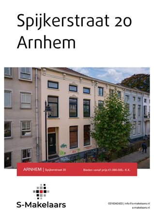 Brochure preview - Spijkerstraat 20, 6828 DL ARNHEM (1)
