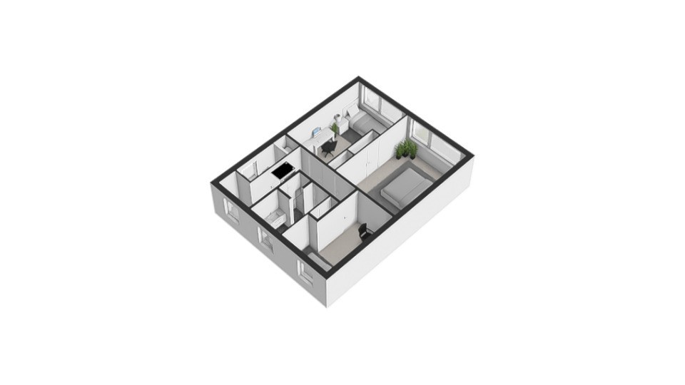 mediumsize floorplan