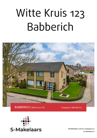 Brochure preview - Witte Kruis 123, 6909 BN BABBERICH (1)