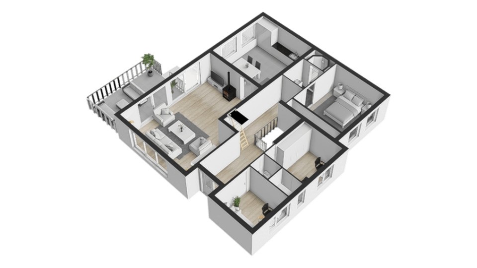 mediumsize floorplan