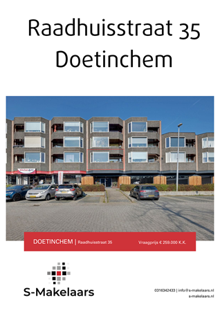 Brochure preview - Raadhuisstraat 35, 7001 EX DOETINCHEM (1)