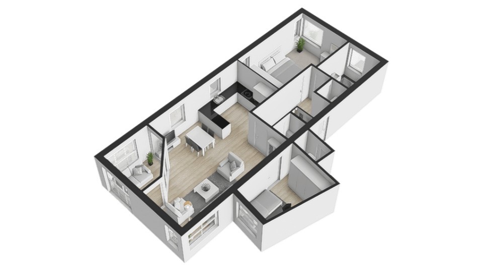 mediumsize floorplan