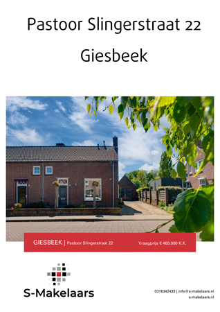 Brochure preview - Pastoor Slingerstraat 22, 6987 AR GIESBEEK (1)