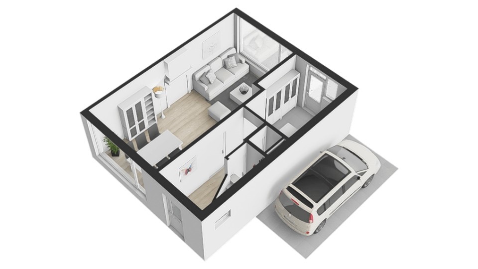 mediumsize floorplan