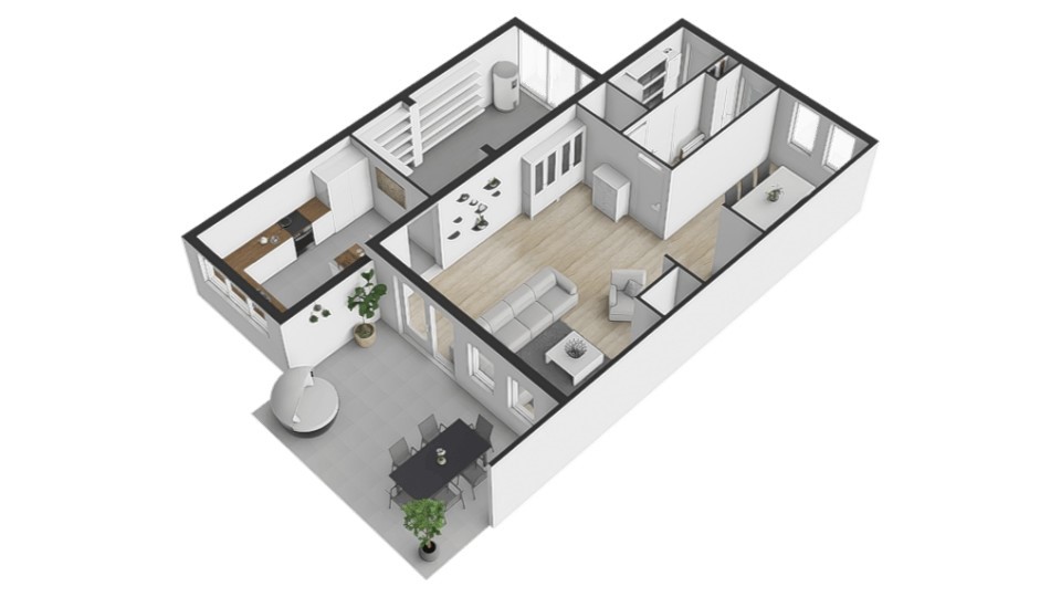 mediumsize floorplan