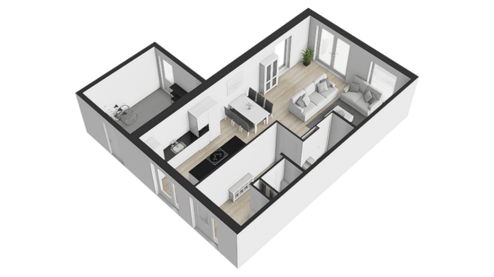 mediumsize floorplan