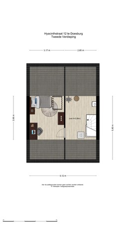 Hyacinthstraat 12, 6982 DH Doesburg - Tweede verdieping.jpg