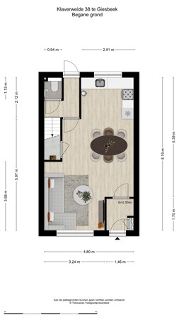 Klaverweide 38, 6987 DB Giesbeek - Begane grond.jpg