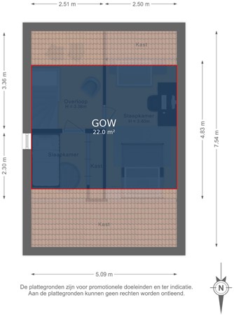 Suikerpeer 37, 6922 CG Duiven - Tweede verdieping - markings.jpg