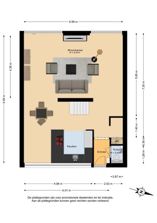 Zonegge 17 27, 6903 GP Zevenaar - Begane grond - 2D.jpg