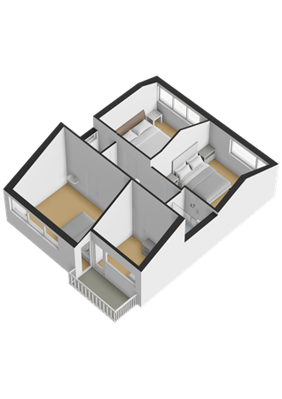Zonegge 17 27, 6903 GP Zevenaar - Eerste verdieping - 3D.png