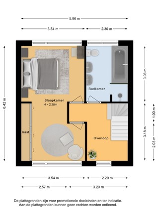 Kerkstraat 33, 6987 AA Giesbeek - Eerste verdieping - 2D.jpg