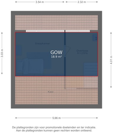 Kerkstraat 33, 6987 AA Giesbeek - Tweede verdieping - markings.jpg