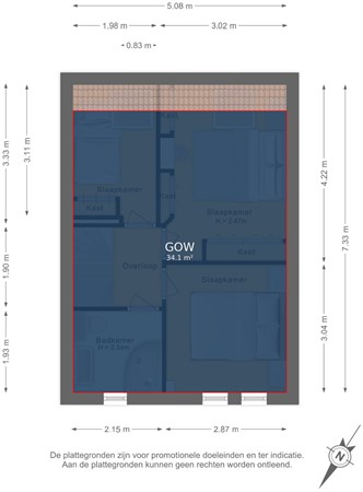 Leeuwerikstraat 15, 6921 KL Duiven - Eerste verdieping - markings.jpg