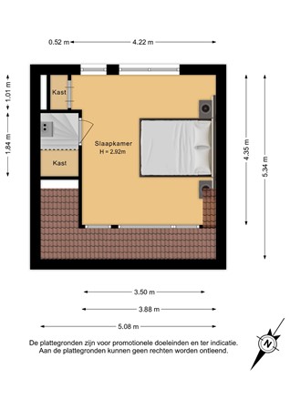 Leeuwerikstraat 15, 6921 KL Duiven - Tweede verdieping - 2D.jpg