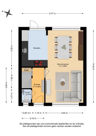 Dahliastraat 15, 6987 BP Giesbeek - Begane grond - 2D.jpg
