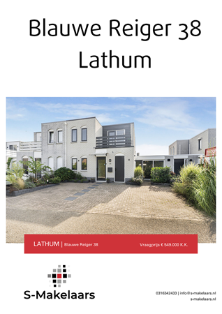Brochure preview - Brochure Blauwe Reiger 38 Lathum.pdf