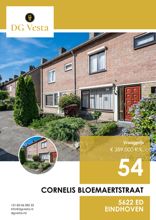 Brochure preview - Cornelis Bloemaertstraat 54, 5622 ED EINDHOVEN (1)