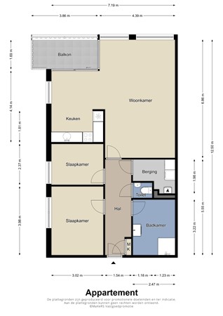 Het Hooghuis 1, 5664 ER Geldrop - 001-appartement.jpg