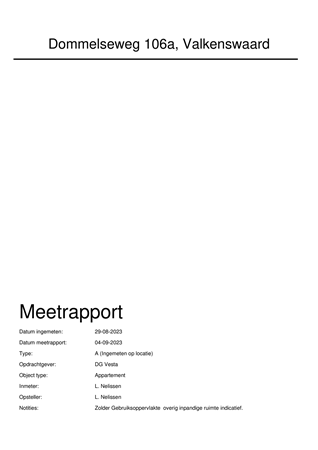 Brochure preview - Meetrapport Dommelseweg 106a, Valkenswaard.pdf