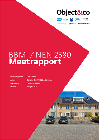 Brochure preview - Objectco - Meetrapport - Bonaire 44 - Zoetermeer.pdf