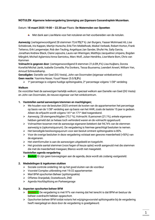 Brochure preview - 2024 NOTULEN ALV VvE Cassandraplein Muzenlaan 18 maart 2025.pdf
