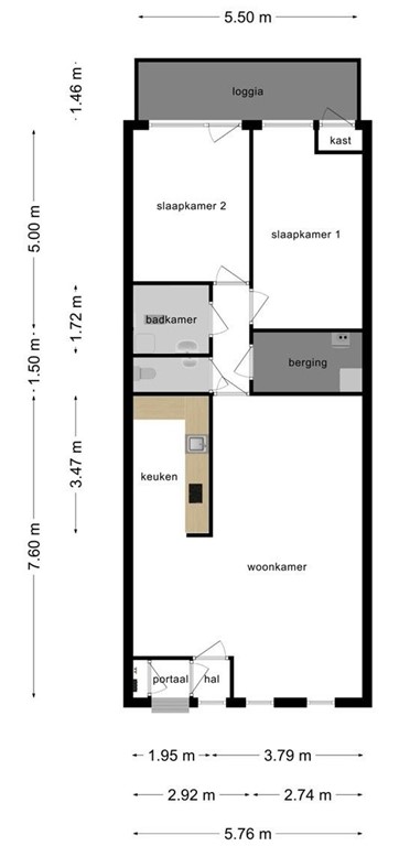mediumsize floorplan