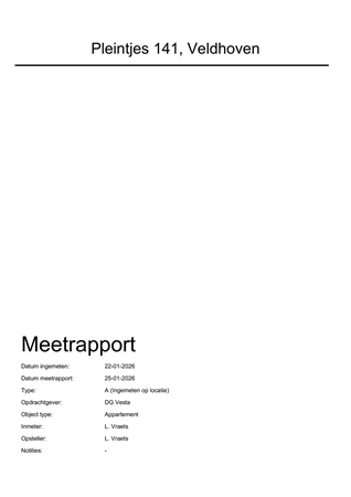 Brochure preview - Meetrapport Pleintjes 141, Veldhoven.pdf