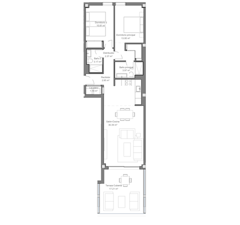 Calle Jose Maria Amado Arniches 1A, 29620 Torremolinos - plattegrond 01-A.png