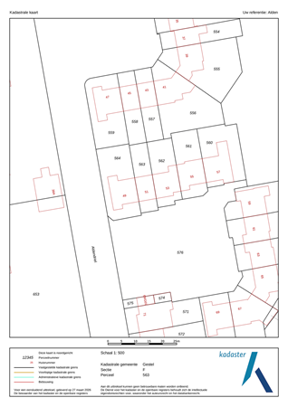 Brochure preview - Kadastrale kaart - Gestel F 563 - Aldendriel 51 - Eindhoven.pdf
