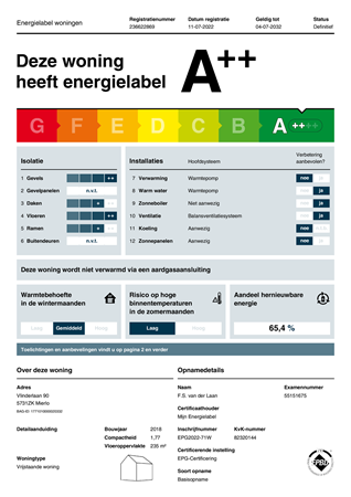 Brochure preview - Energielabel Vlinderlaan 90 - Mierlo.pdf