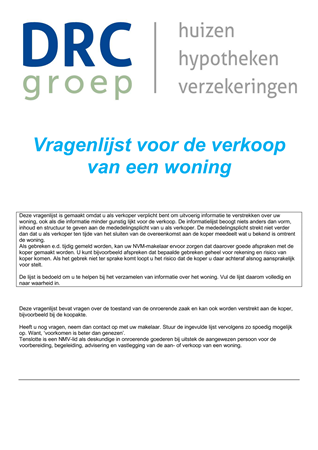 Brochure preview - Vragenlijst verkoop woning Vlinderlaan 90 - Mierlo.pdf