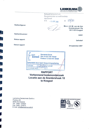 Brochure preview - Rapport Bodemonderzoek Sneidershoek 15 in Knegsel.pdf